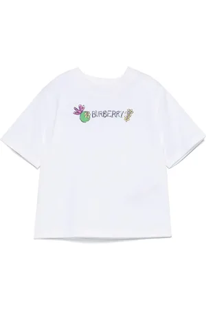 Burberry Camiseta con logo estampado