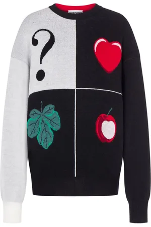 Moschino Jersey con motivo gráfico en intarsia