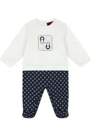 Aigner Pijama con logo estampado