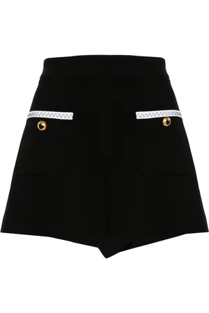 Moschino Pantalones cortos con ribete en contraste