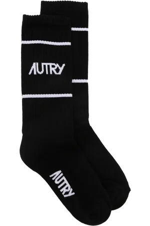 Autry Calcetines con logo en intarsia