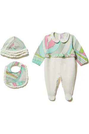 PUCCI Junior Set de pelele con estampado Iride