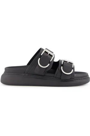 Alexander McQueen Sandalias con tira de hebilla