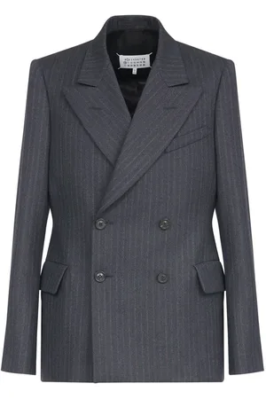 Maison Margiela Blazer Barathea a rayas