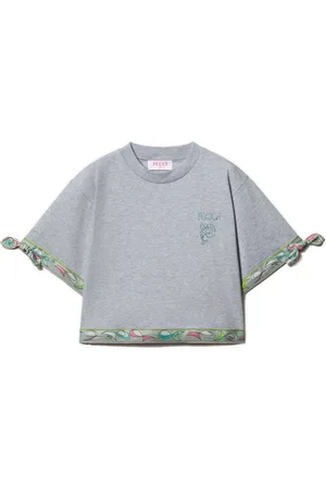 PUCCI Junior Camiseta con estampado Pesci