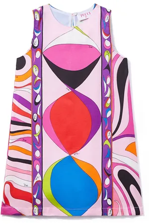 PUCCI Junior Vestido con varios estampados