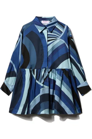 PUCCI Junior Vestido con estampado Iride