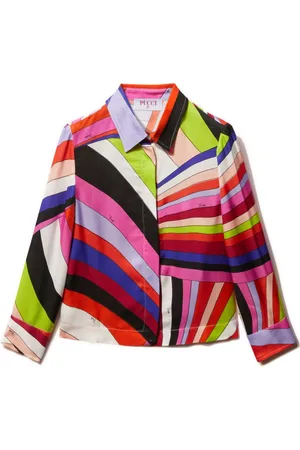 PUCCI Junior Camisa con estampado Iride