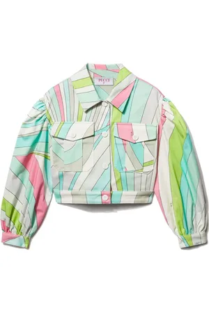 PUCCI Junior Chaqueta con estampado Iride