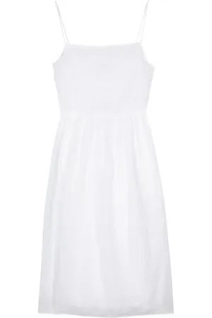 Tommy Hilfiger Vestido midi con logo bordado