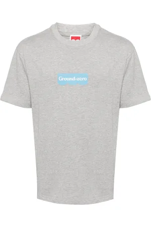 Ground Zero Camiseta con logo estampado