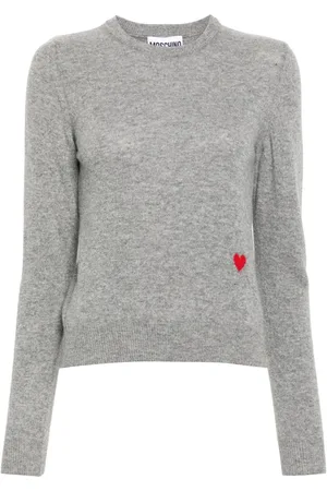 Moschino Jersey con corazón bordado