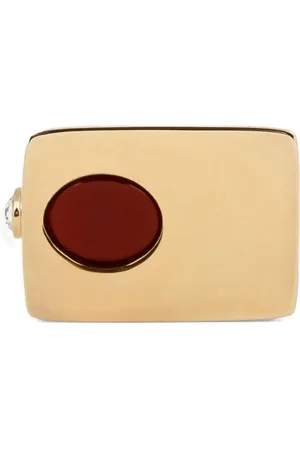 DRIES VAN NOTEN Anillo con apliques de cristales