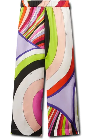 PUCCI Junior Pantalones con estampado Iride