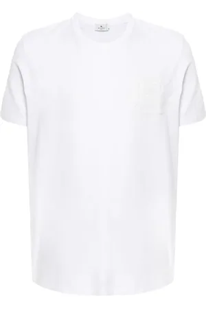 Etro Camiseta con bordado Pegaso