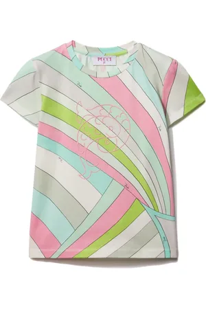 PUCCI Junior Camiseta con estampado Iride