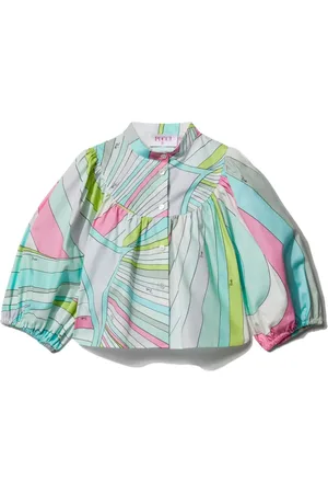 PUCCI Junior Camisa con estampado Iride