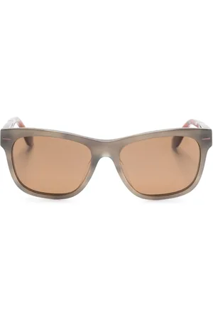 Brunello Cucinelli Gafas de sol con logo grabado