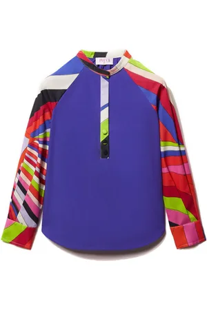 PUCCI Junior Camisa con estampado Iride