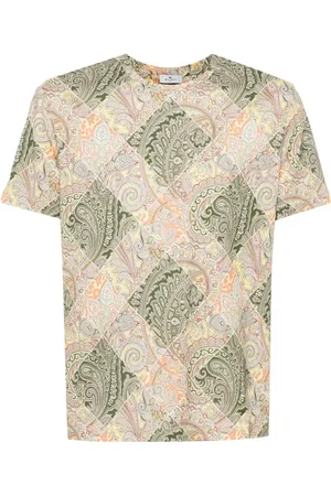 Etro Camiseta con bordado Pegaso