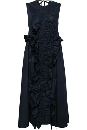 Cecilie Bahnsen Vestido midi Ole