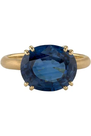 Irene Neuwirth Anillo Gemmy en oro amarillo de 18 ct con zafiro