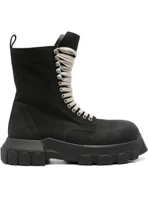 Rick Owens Botas de piel de nobuk