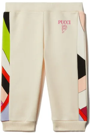 PUCCI Junior Pantalones de chándal con estampado Iride