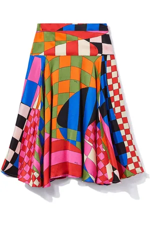 PUCCI Junior Falda con estampado Giardino