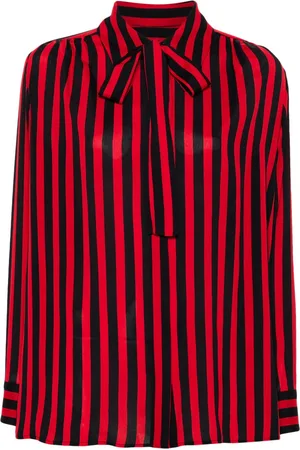 Msgm Camisa a rayas