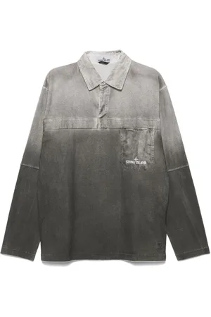Stone Island Polo con estampado Compass