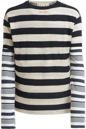 Marni Camisa de rayas a capas
