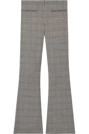 Courrèges Pantalones acampanados de talle medio