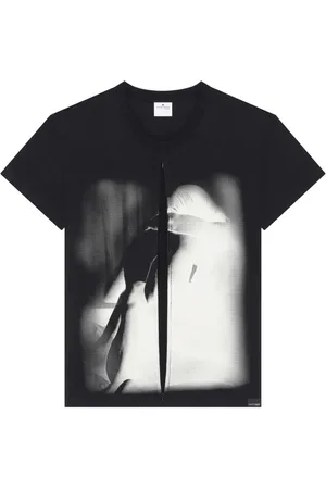 Courrèges Camiseta Lovers con cremallera
