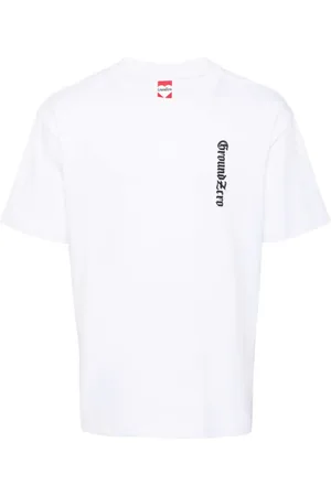 Ground Zero Camiseta con logo estampado