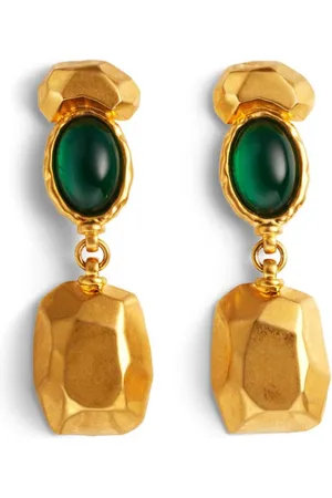 Dsquared2 Pendientes largos con efecto forjado