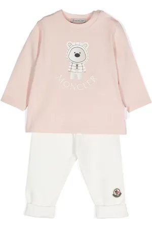 Moncler Leggins y camiseta con logo bordado