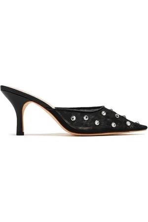 Loeffler Randall Mules Paloma con tacón de 76 mm