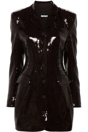 ROTATE Vestido corto tipo blazer