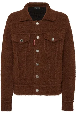 Dsquared2 Sobrecamisa con cierre oculto