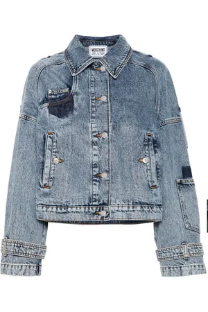 Moschino Chaqueta con logo grabado