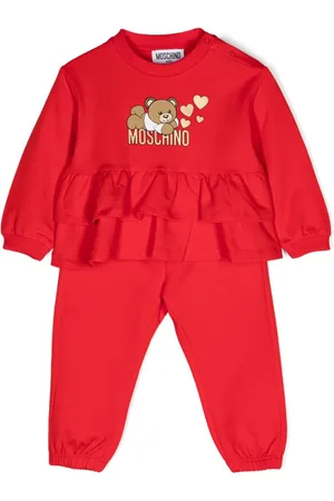 Moschino Set de pantalones con logo estampado