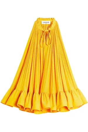 Lanvin Vestido corto con volantes