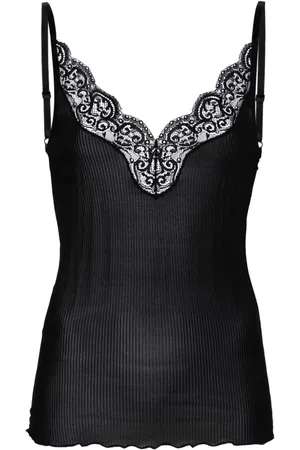 Saint Laurent Top con cordones