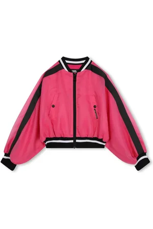 Karl Lagerfeld Chaqueta bómber a rayas