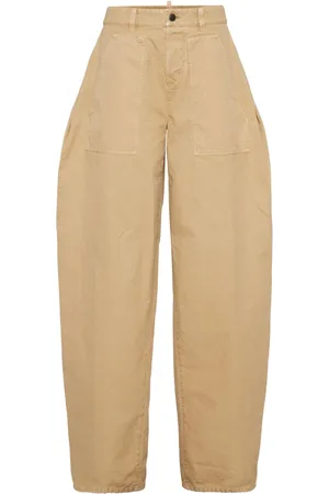 Dsquared2 Pantalones boyfriend de talle medio
