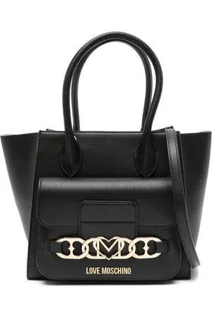 Moschino Bolso shopper con letras del logo