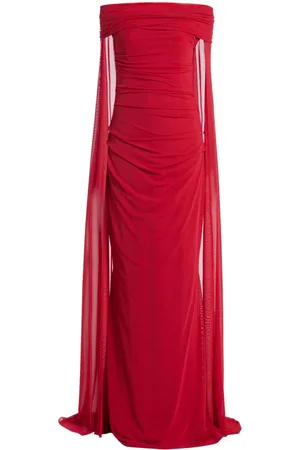 TALBOT RUNHOF Vestido de fiesta con hombros descubiertos