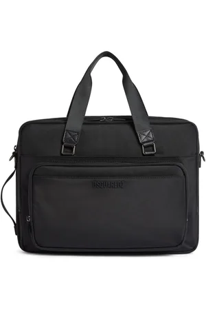 Dsquared2 Maletín de portátil con logo y letras