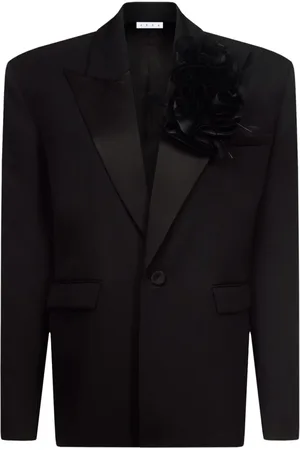 AREA Blazer Flower Corsage oversize